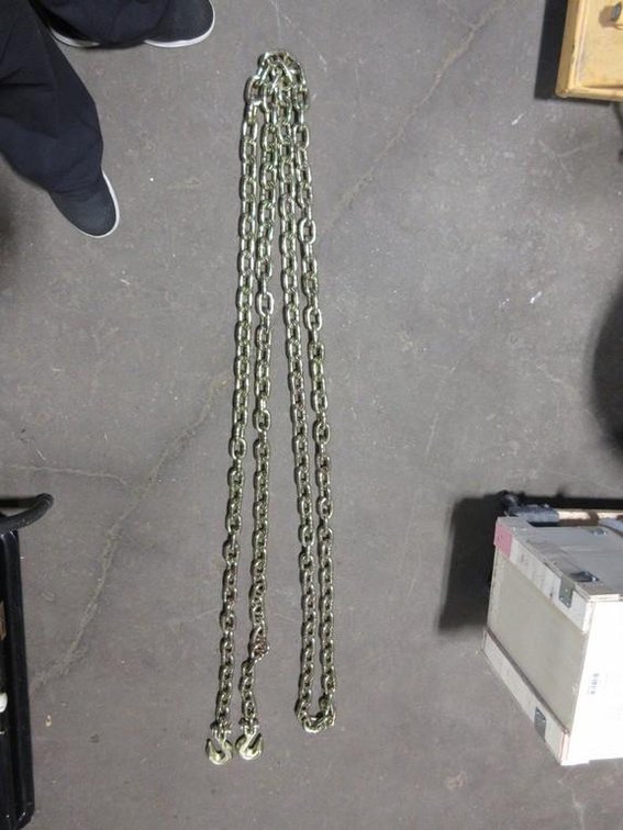 20' L New chain with hook ends