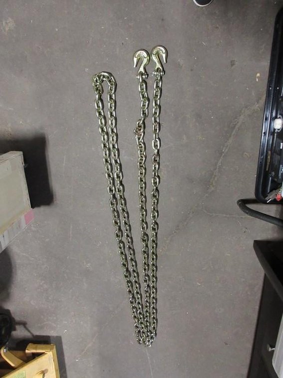 20' L New chain with hook ends