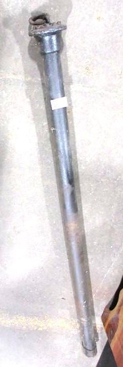Cast iron pipe hitching post