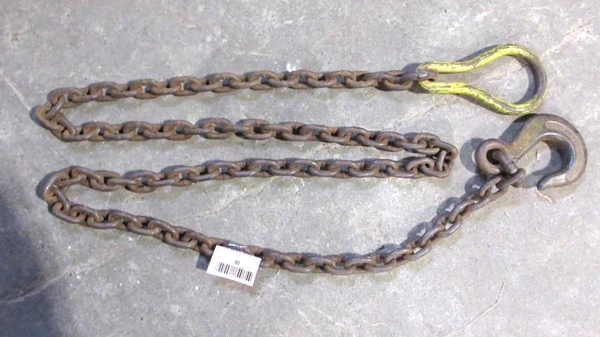 Chain with hook and loop end
