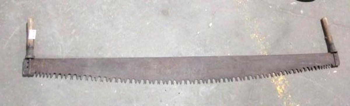 Antique two man hand saw