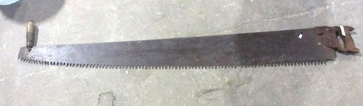 Antique  hand saw
