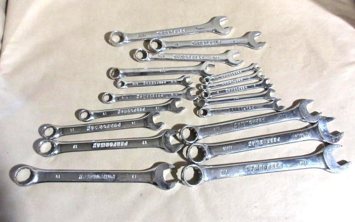 Group of Performax wrenches