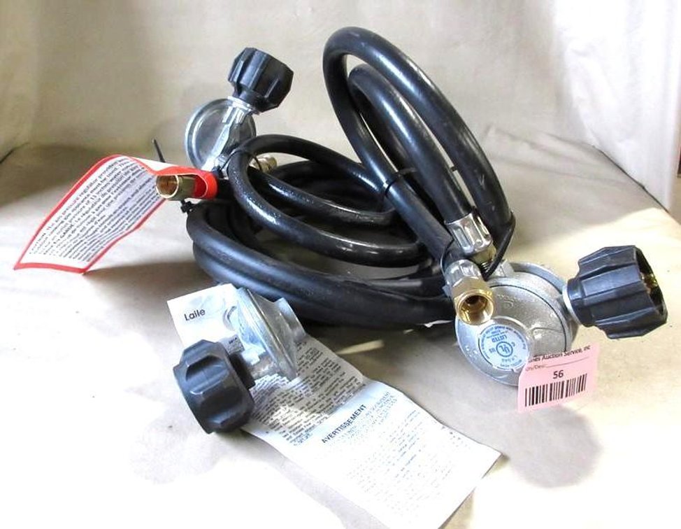 (3) LP gas attachment for grill