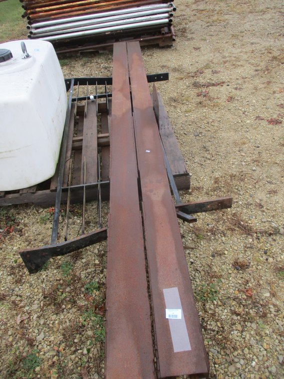 (2) Steel beams
