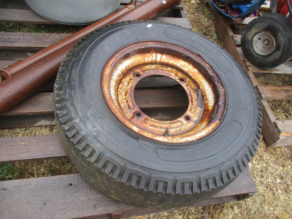 Triumph tire on rim