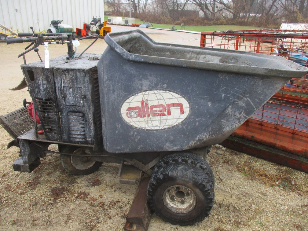 Allen power buggy with dump