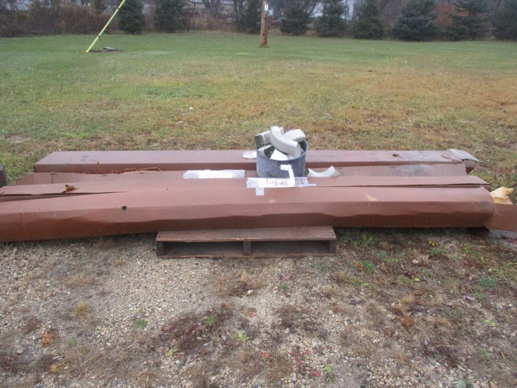 Group on pallet