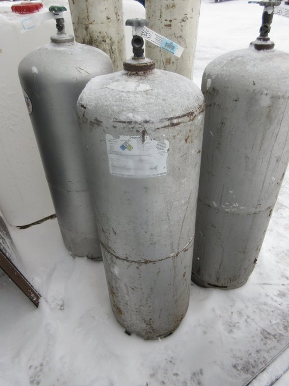 LP tank, empty