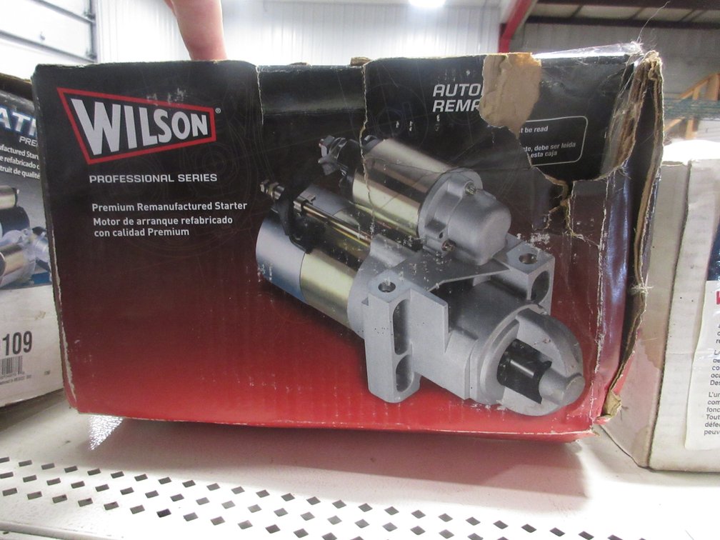 Wilson professional series premium remanufactured starter
