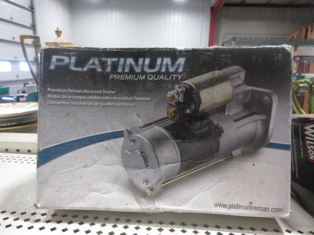 Platinum premium quality premium remanufactured starter