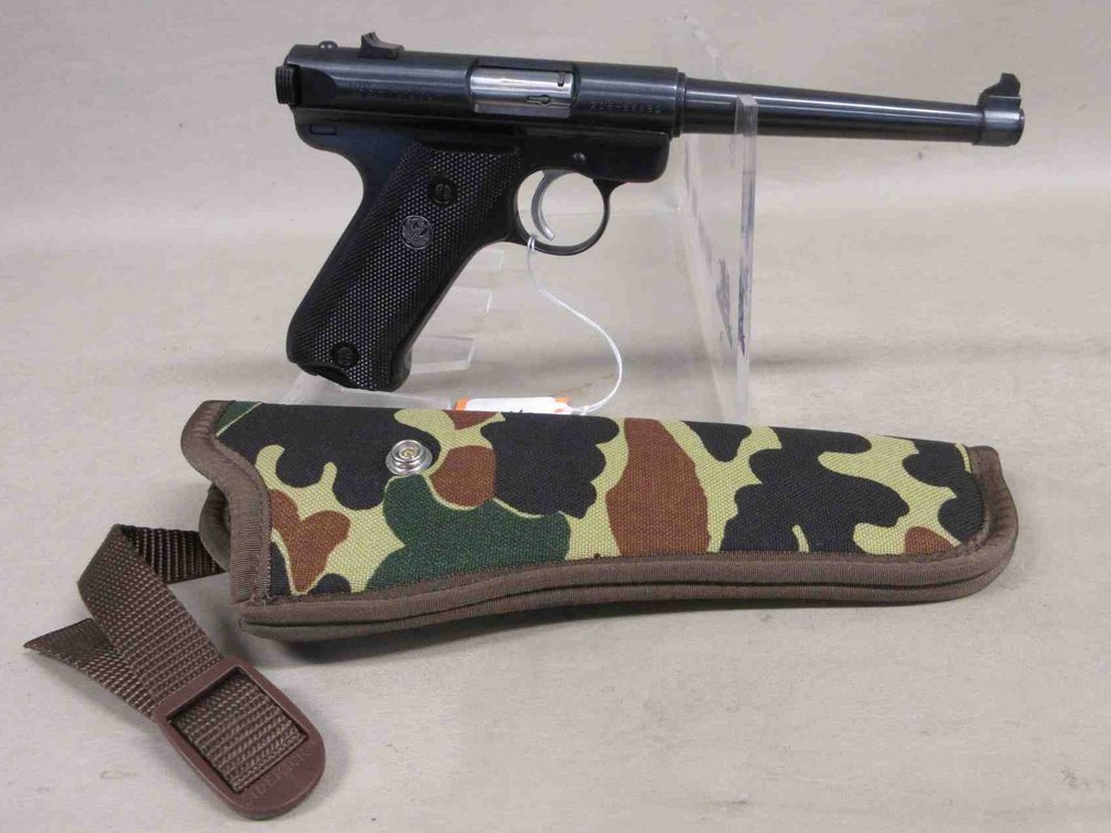 Ruger Mk. II ..22LR semi auto pistol (subject to transfer fee)