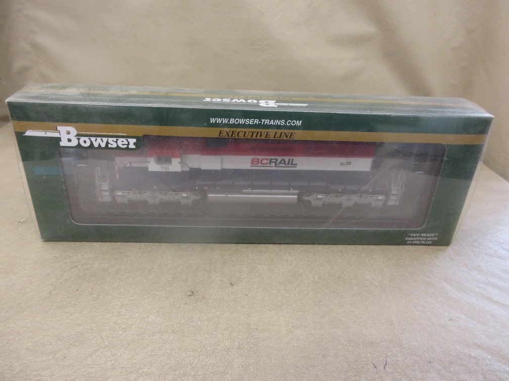 Bowser Executive Line GMD SD40-2 BC Rail #759