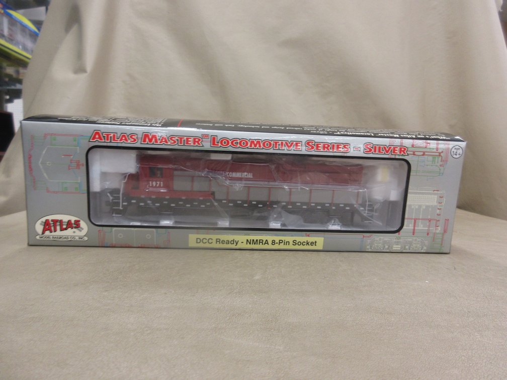 Atlas Master locomotive Series Silver GE B23-7 locomotives Minnesota Commercial Road #1971