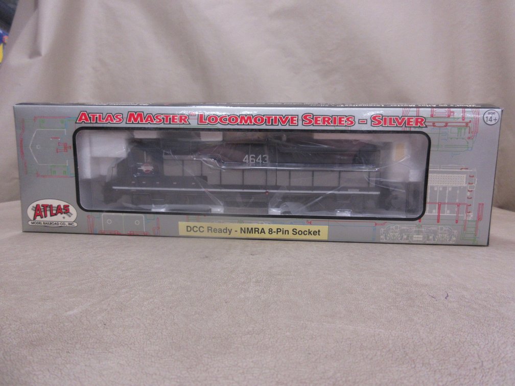 Atlas Master Locomotive Series GE B23-7 locomotive Missouri Pacific Road #3643 DCC Ready