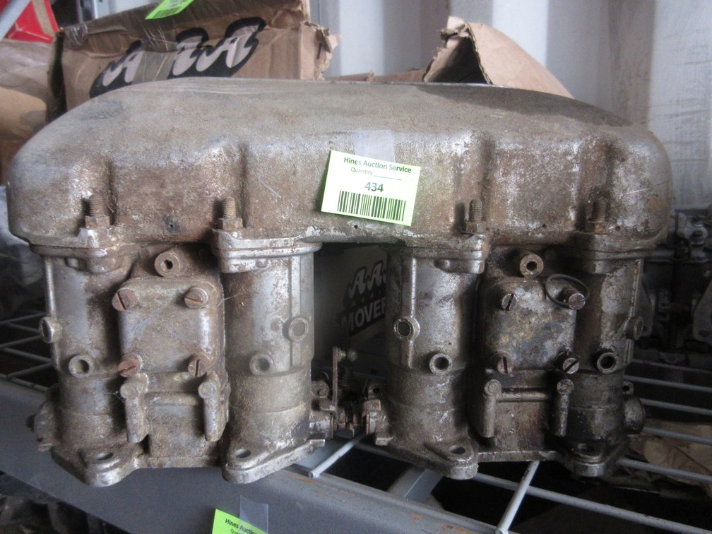 Weber dual carburetor setup
