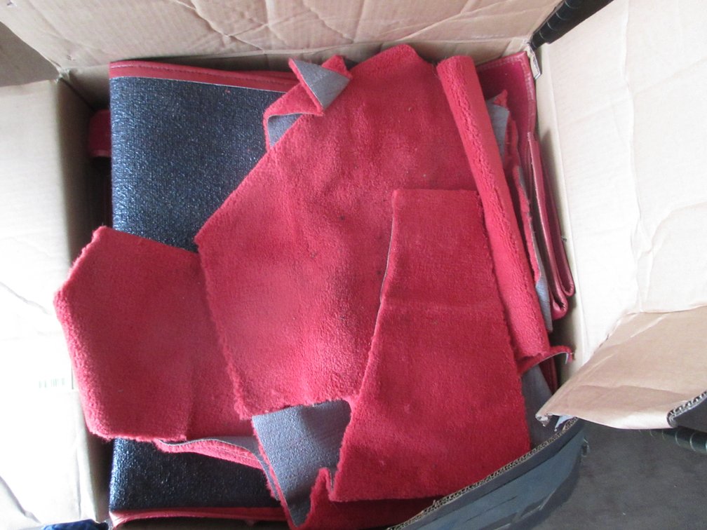 Group of auto carpeting