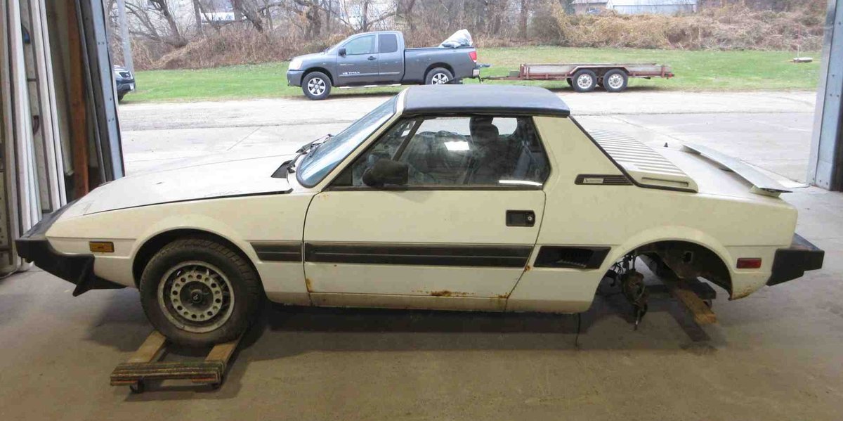 1988 Bertone X1/9 targa coupe (sells with bill of sale only)