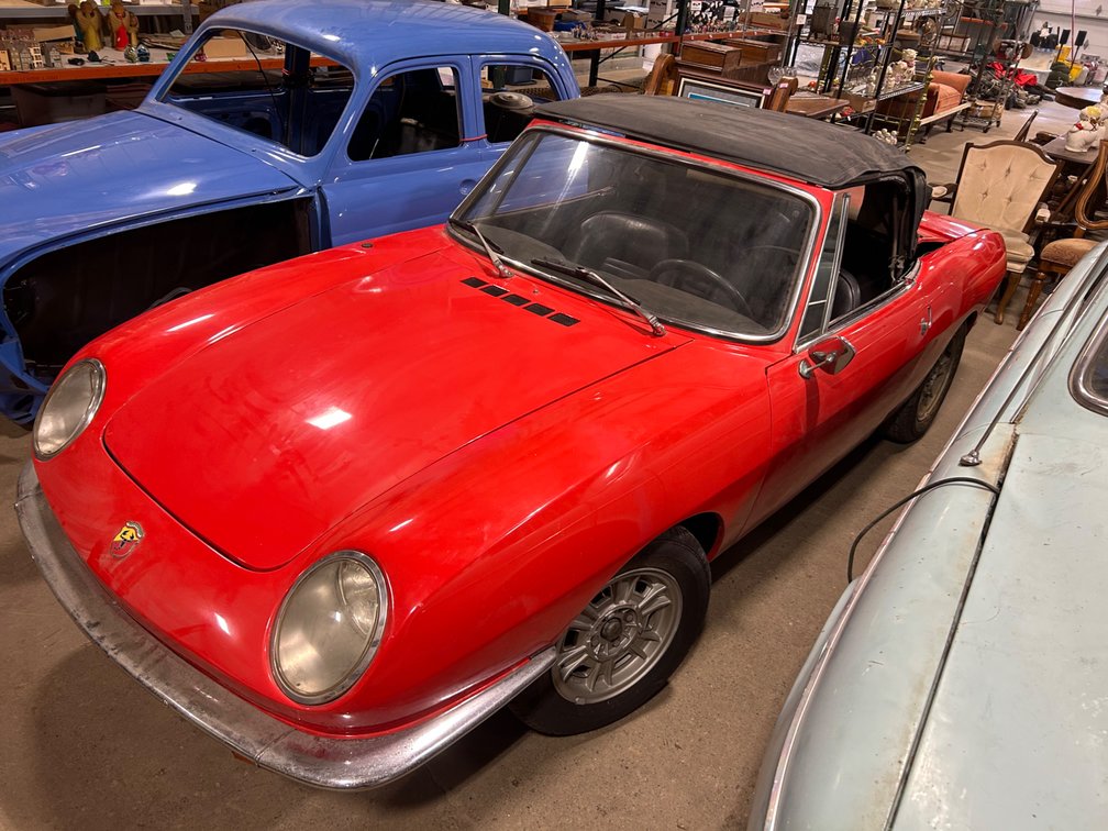 1967 Fiat 850 Abarth Spider convertible  (subject to title & registration fees)