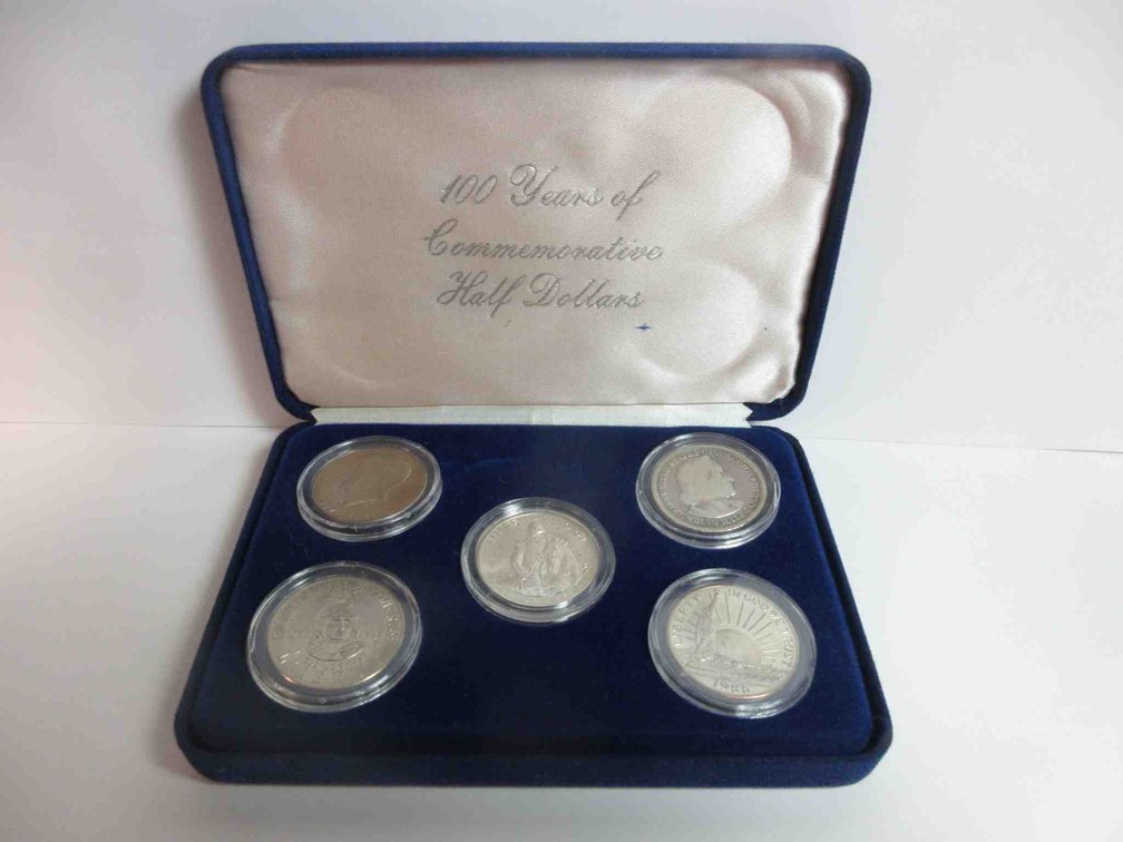 5-Piece half dollar set