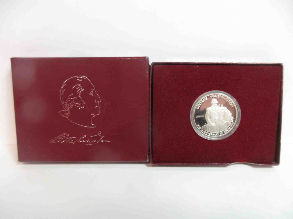 1982-S George Washington silver half dollar commemorative
