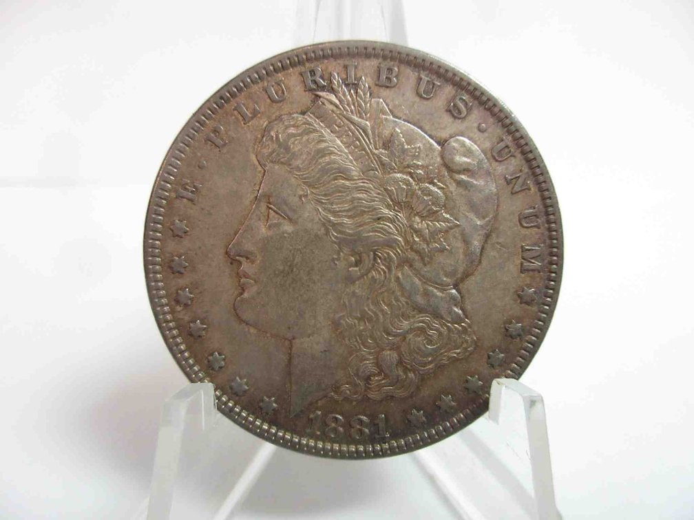 1881 Morgan dollar