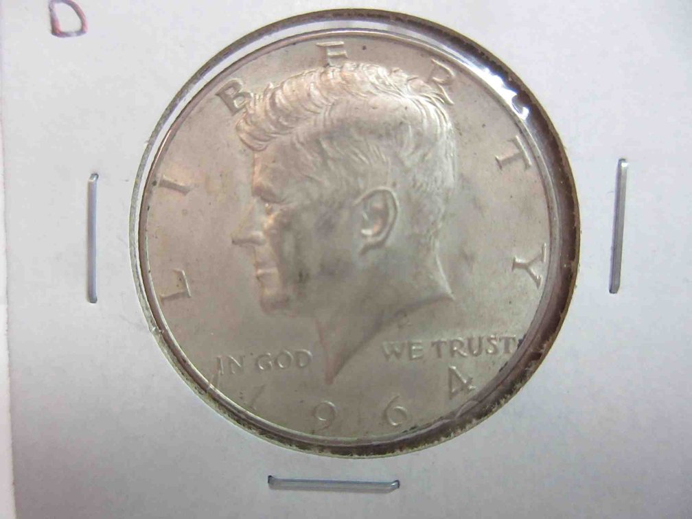 1964-D Kennedy half dollar