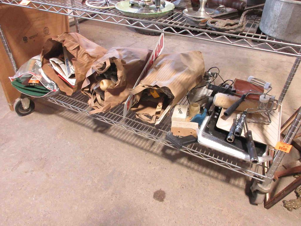 Group on bottom shelf