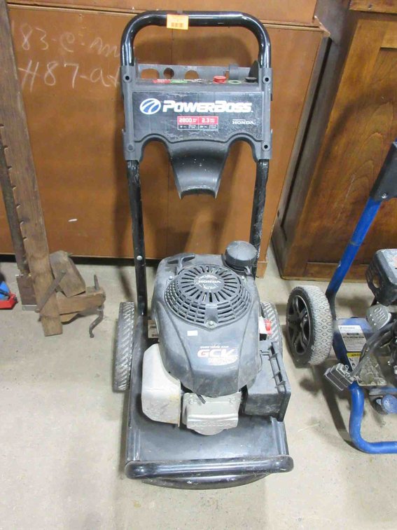 PowerBoss gas pressure washer