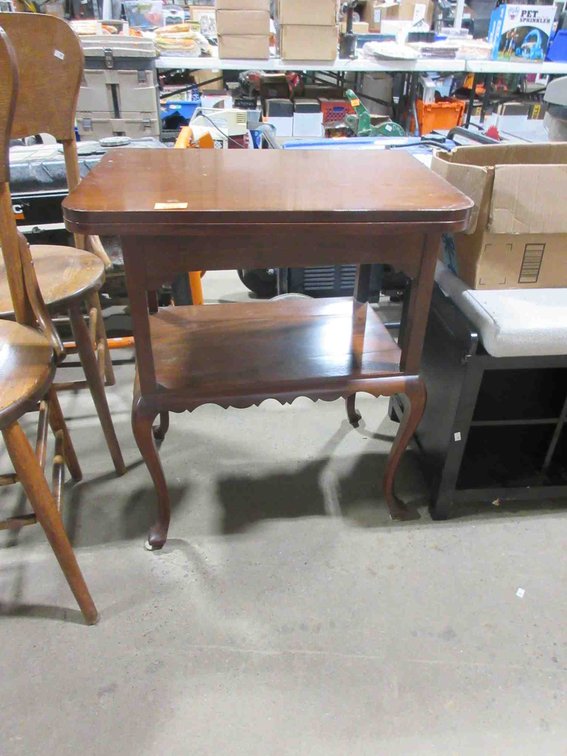 Vintage flip top gaming table