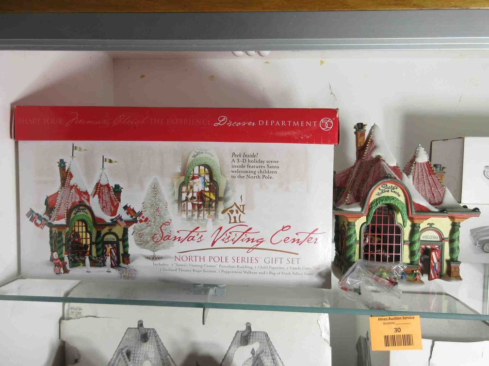 Dept. 56 North Pole Series building