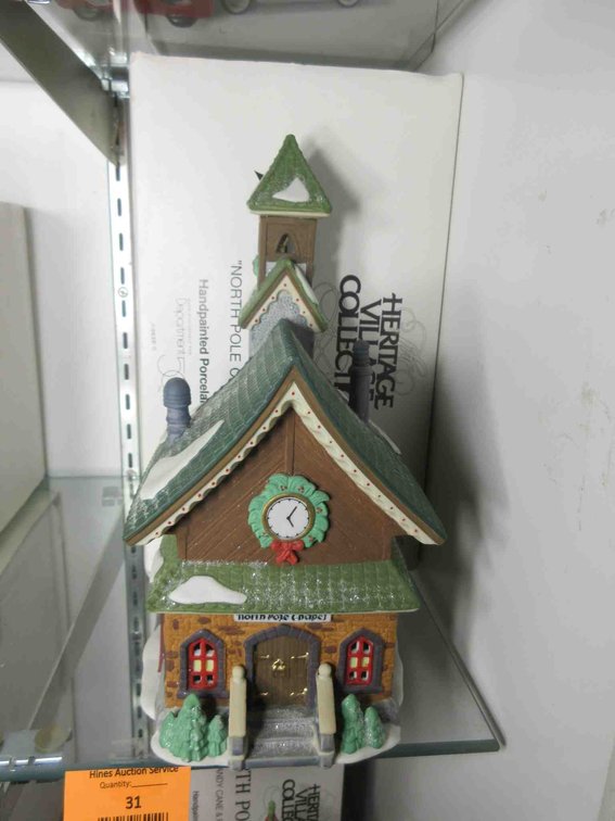 Dept. 56 North Pole Series building