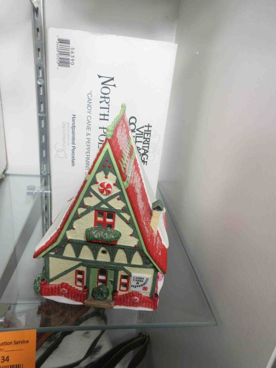 Dept. 56 North Pole Series building