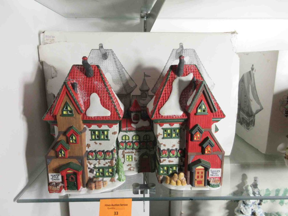 Dept. 56 North Pole Series building