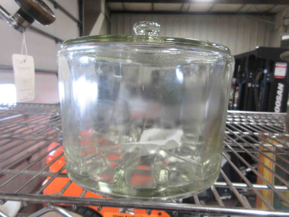 Sanitary glass cheese preserver