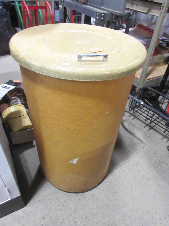 Vintage plastic bin