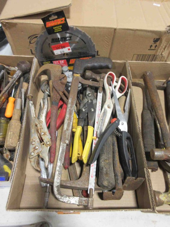 Flat of tools