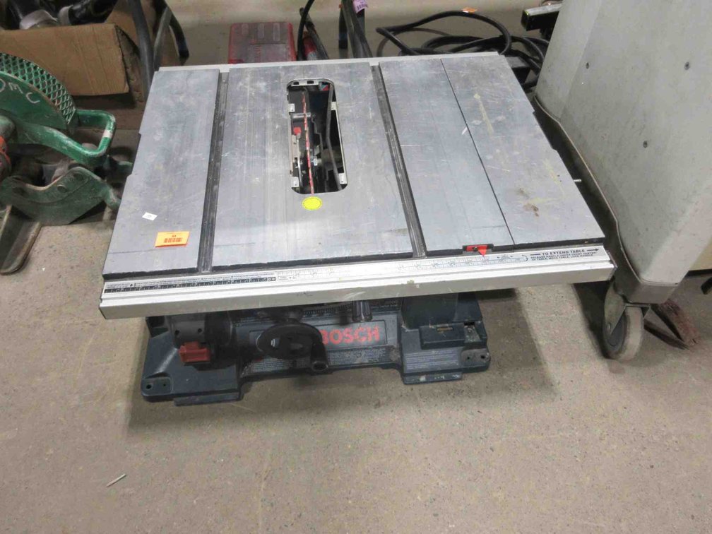 Bosch 10" table saw