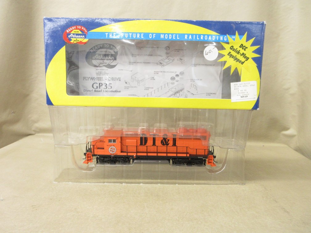 Athearn HO scale train locomotive