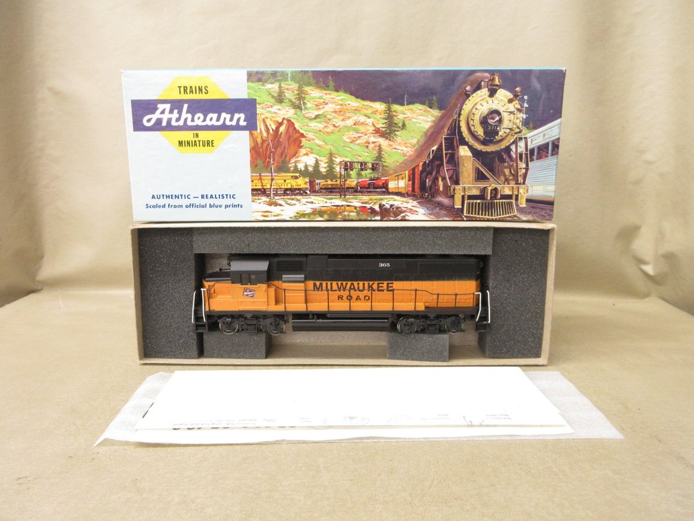 Athearn HO scale train locomotive