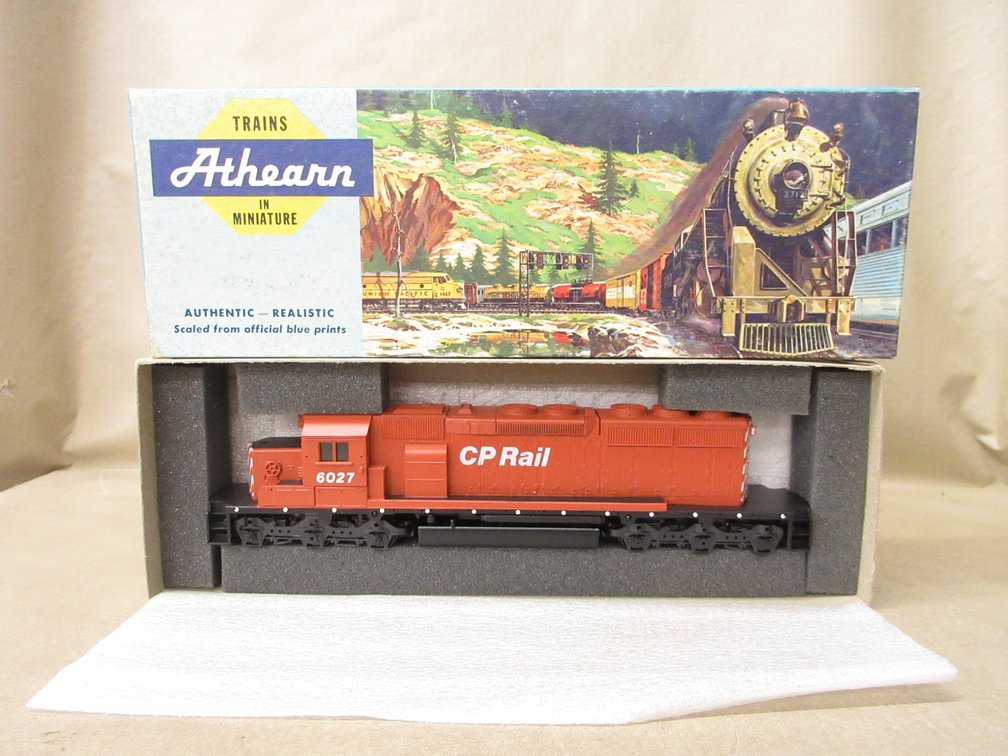 Athearn HO scale train locomotive