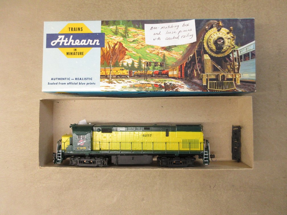 Athearn HO scale train locomotive