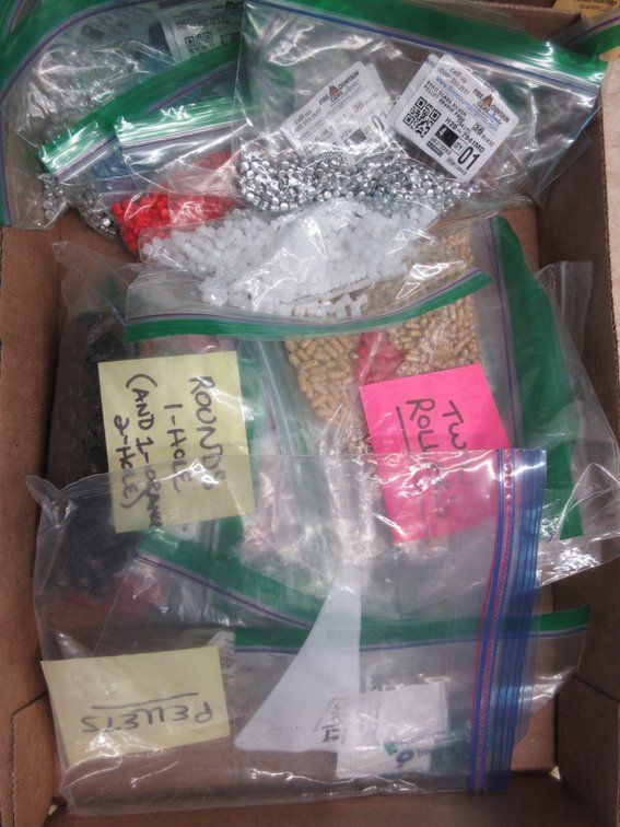 Box of jewelry-making beads