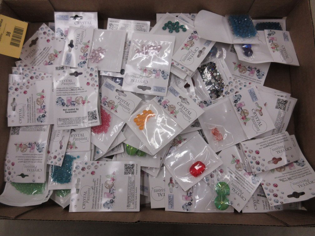 Box of Crystal Passions Swarovski Element jewelry-making beads