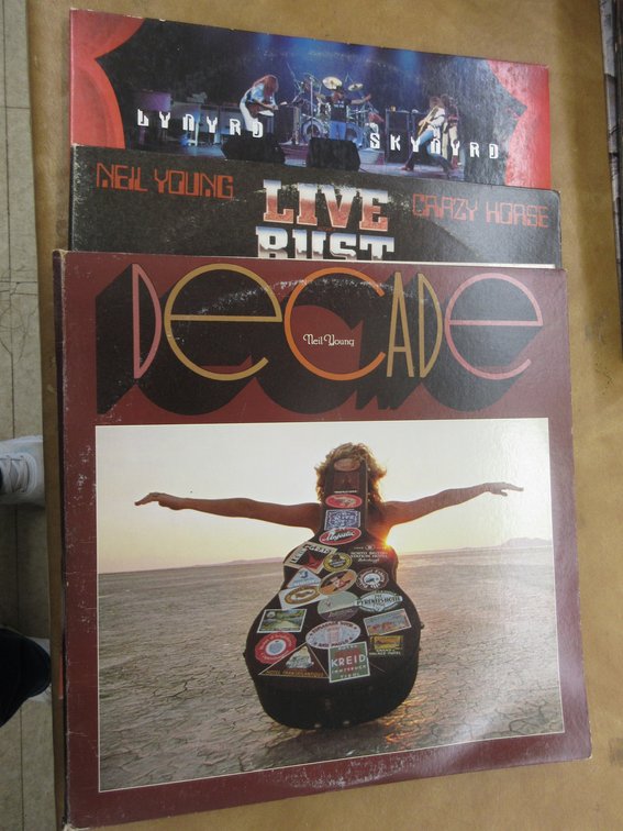 (6) 33 LP record albums