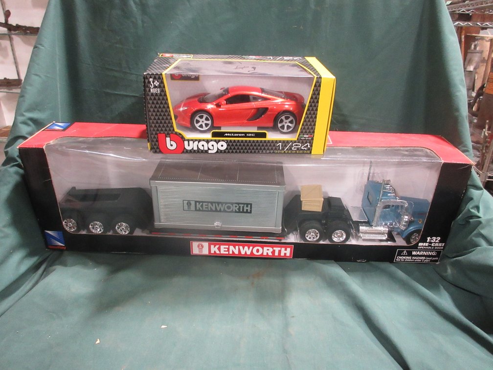 (2) Die cast pieces