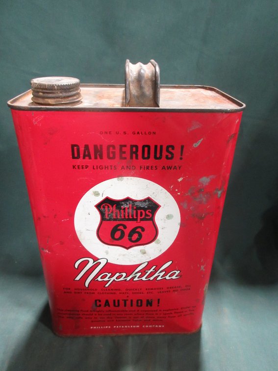 Phillips 66 Naptha can