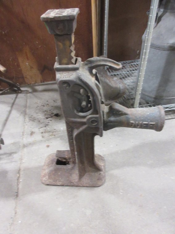 Genuine Duff Barrett railroad jack