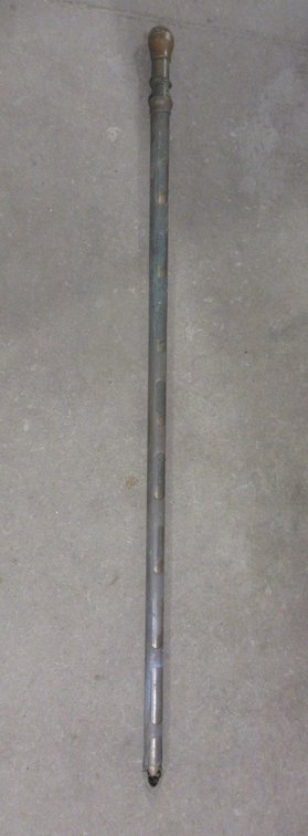 Antique brass grain tester