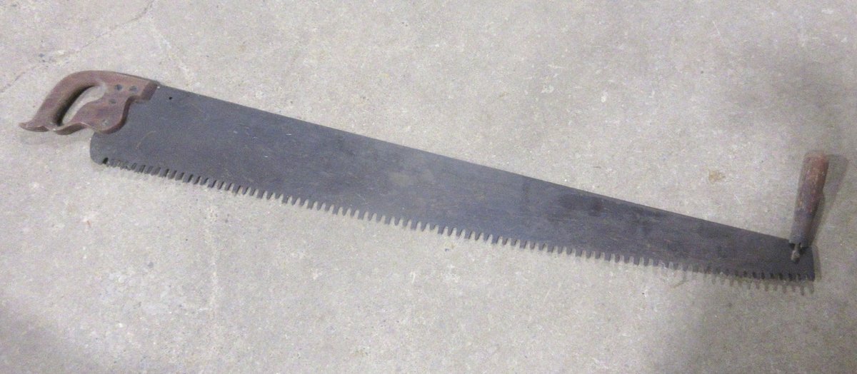 Antique E.C. Atkins 2-man saw